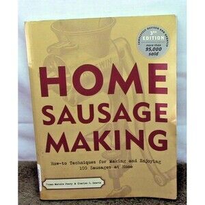 Home Sausage Making PB Book Peery & Reavis Wonderful Recipes!!!